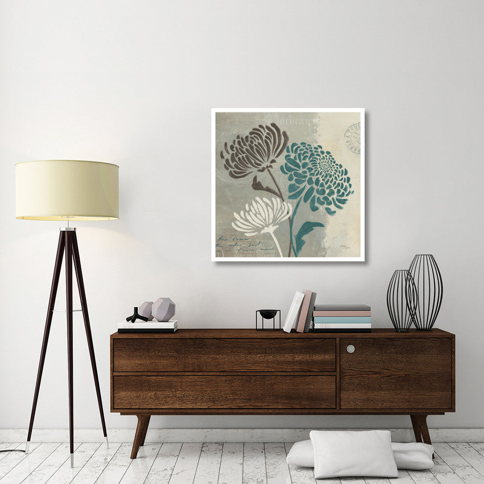 "Chrysanthemums II" Digital Paper Print by Wellington Studio, 38"x38"