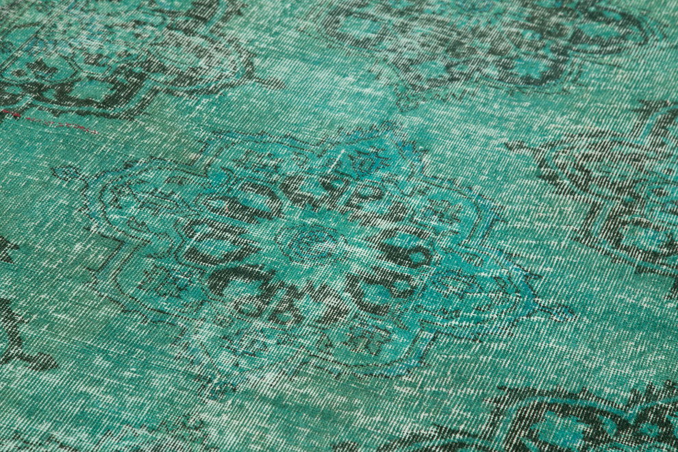 Rug N Carpet - Handwoven Oriental 4' 10" x 12' 6" Vintage Runner Rug