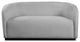 Mylah Upholstered Loveseat, Grey