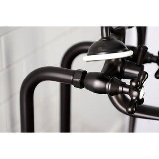 CCK226K5 Freestanding Tub Faucet With Supply Line, Oil Rubbed Bronze