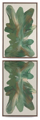 Rorschach Forrest Diptych By Orfeo Quagl