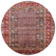 Ahgly Company Indoor Round Mid-Century Modern Area Rugs, 5' Round