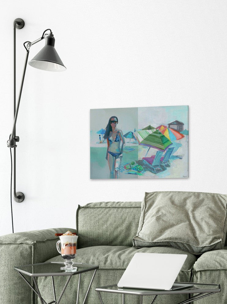 "Nautical Fun" Painting Print on Wrapped Canvas, 60"x40"