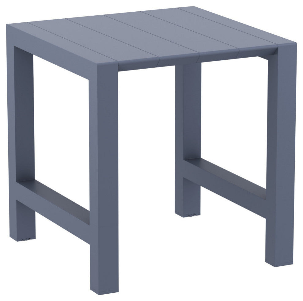 Vegas Ares 5-Piece Bar Set With 39"-55" Extendable Dark Gray