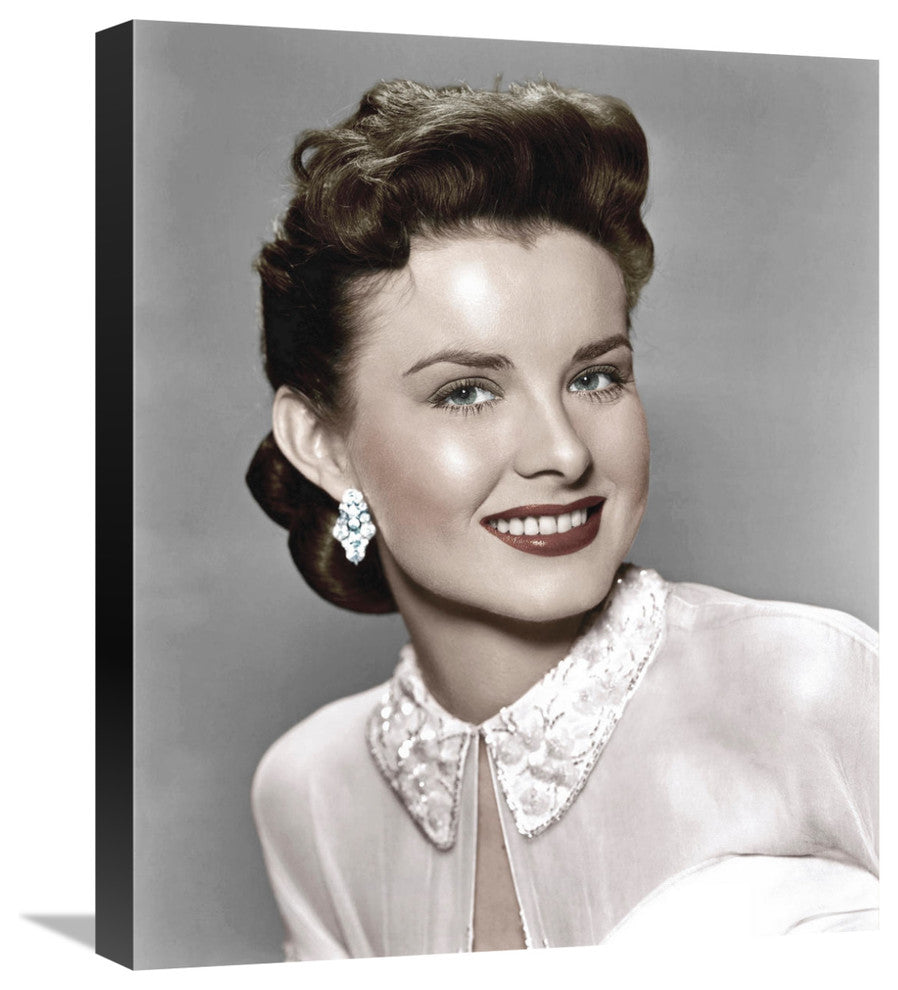 "Jean Peters" Stretched Canvas Giclee by Hollywood Photo Archive, 18"x22"