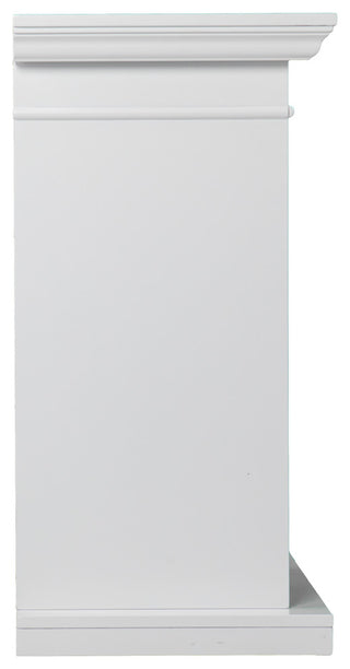 Harwich Color Changing Fireplace With Bookcase