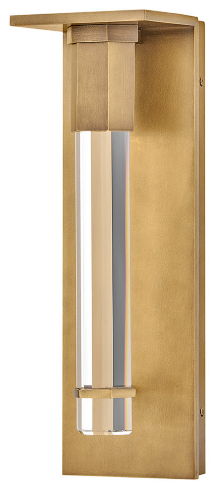 Hinkley Cecily Medium Wall Mount Lantern, Heritage Brass