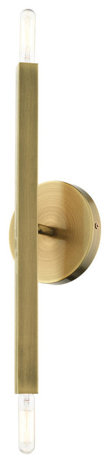 Antique Brass Modern, Urban, Sputnik, Dynamic, Timeless Sconce