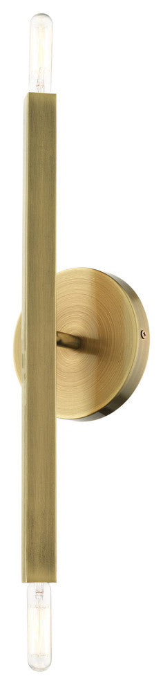 Antique Brass Modern, Urban, Sputnik, Dynamic, Timeless Sconce