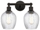 Innovations 616-2W-OB-G292 Salina 2 Light Bath Vanity Light, Oil Rubbed Bronze