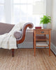Dash & Albert Jute Handwoven Bleached Oak Rug, Natural, 5' x 8'