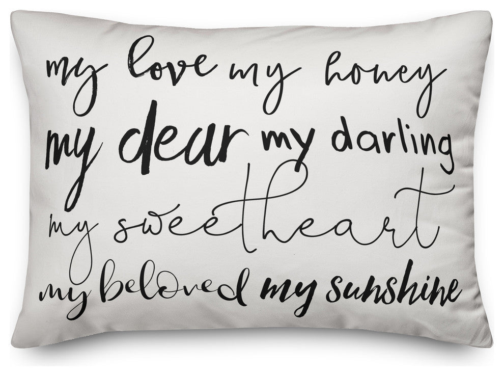 My Sweetheart 14x20 Lumbar Pillow
