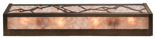 24 Long Mountain Range Vanity Light