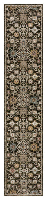 Adeline Vintage Bohemian Brown/ Multi Area Rug Runner 2'3" x 8'