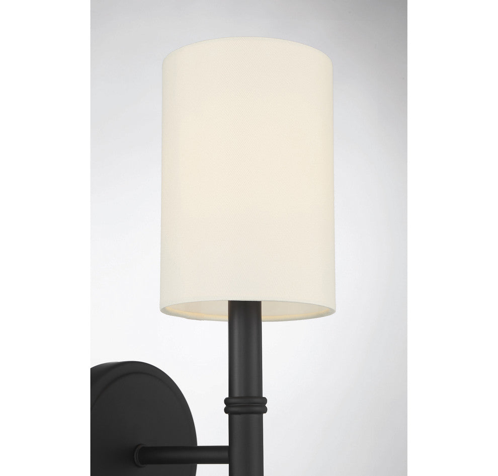 Fremont 1-Light Wall Sconce, Matte Black