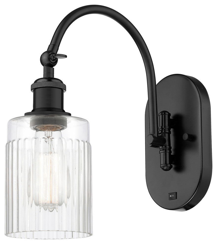 Innovations 518-1W-BK-G342-LED 1-Light Sconce, Matte Black