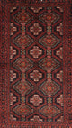 Ahgly Company Indoor Rectangle Traditional Area Rugs, 2' x 4'