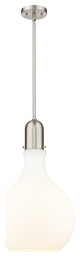 Innovations Lighting 492-1S-SN-G581-14-LED Amherst 1 Light 13.75" Pendant