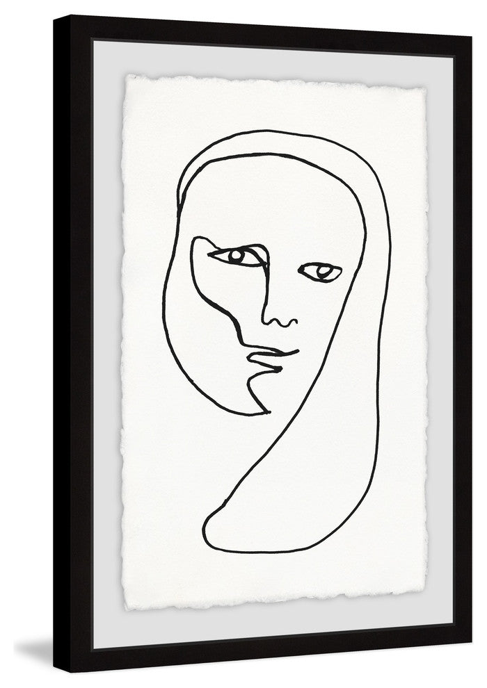"Enigmatical" Framed Painting Print, 30"x45"