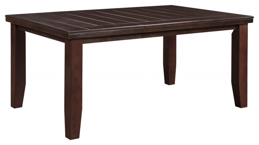48" Dark Brown Dining Table