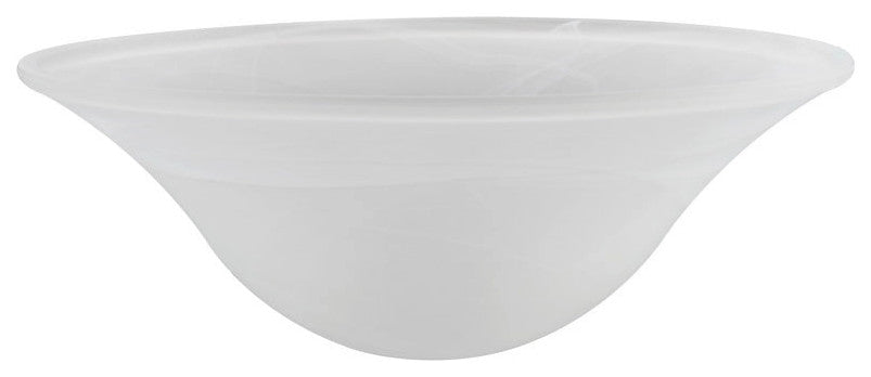 23112-01 Replacement Alabaster Torchiere Lamp Glass(42mm) Shade