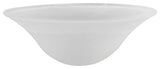 23112-01 Replacement Alabaster Torchiere Lamp Glass(42mm) Shade