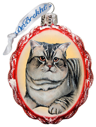 Grey Tabby Ornament