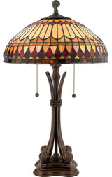 West End 2-Light Table Lamp, Brushed Bullion