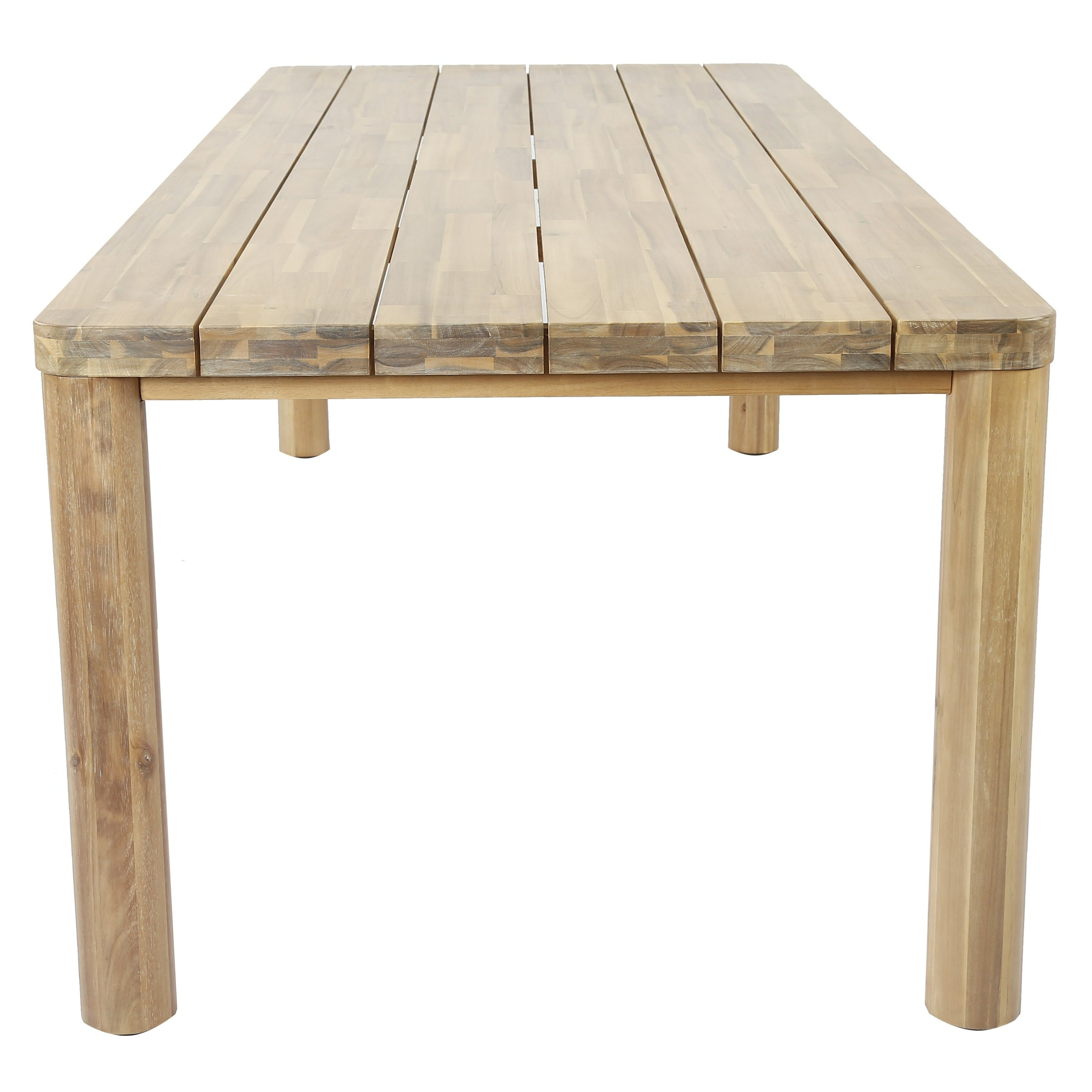Evora Outdoor Eucalyptus Rectangular Dining Table