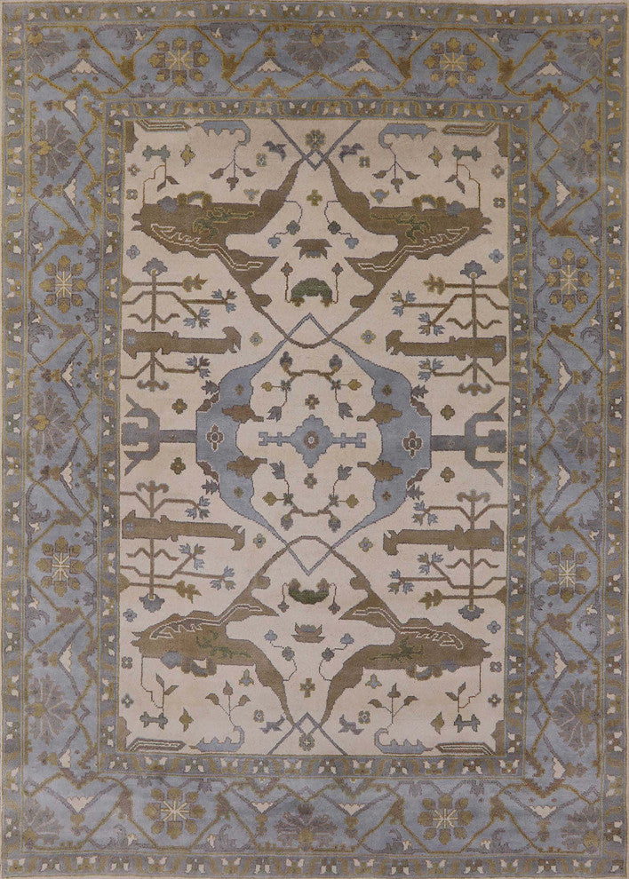 Ahgly Company Indoor Rectangle Mid-Century Modern Area Rugs, 2' x 4'