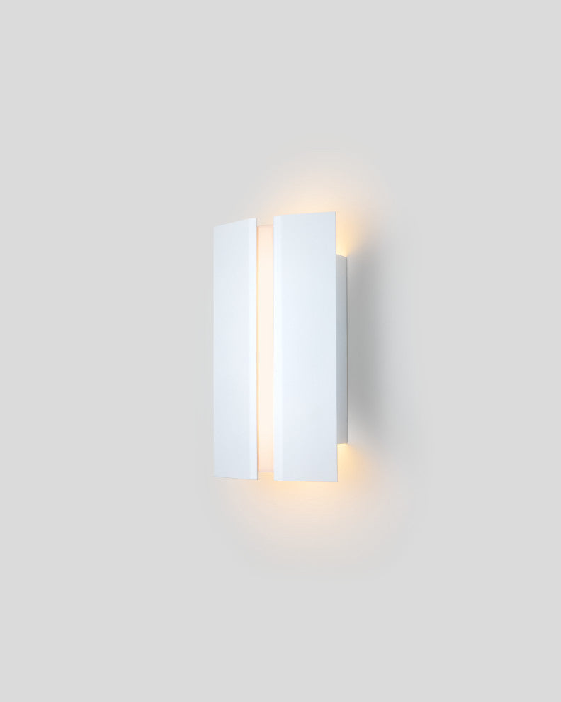 Rima LED Sconce, White, Frosted, 2700k Led, P1 Driver