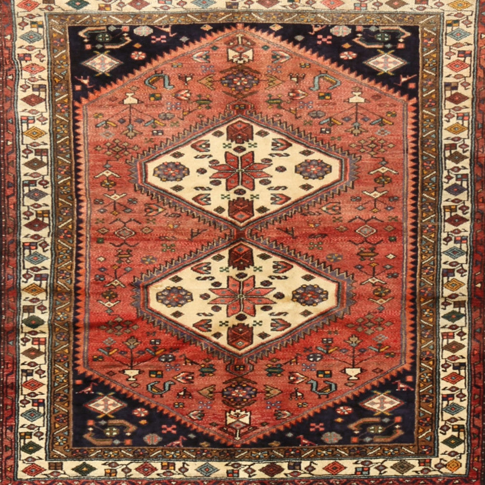 Ahgly Company Indoor Square Traditional Area Rugs, 5' Square