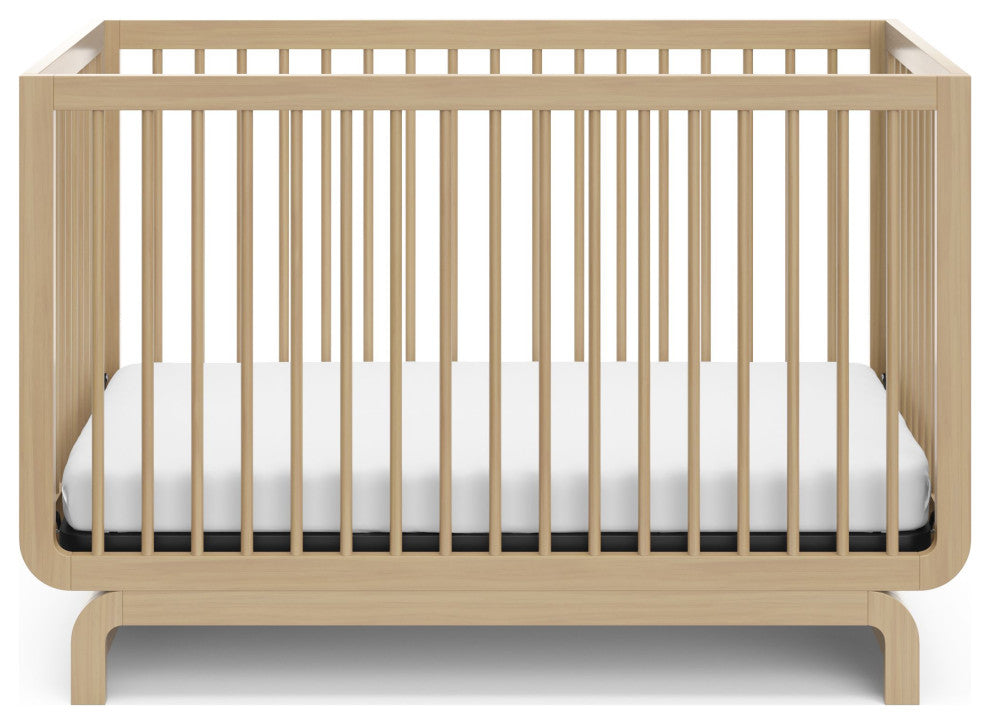 Storkcraft Santorini Deluxe 5-in-1 Convertible Crib, Driftwood