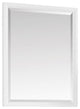 Avanity Emma 24" Mirror, Dove Gray, White