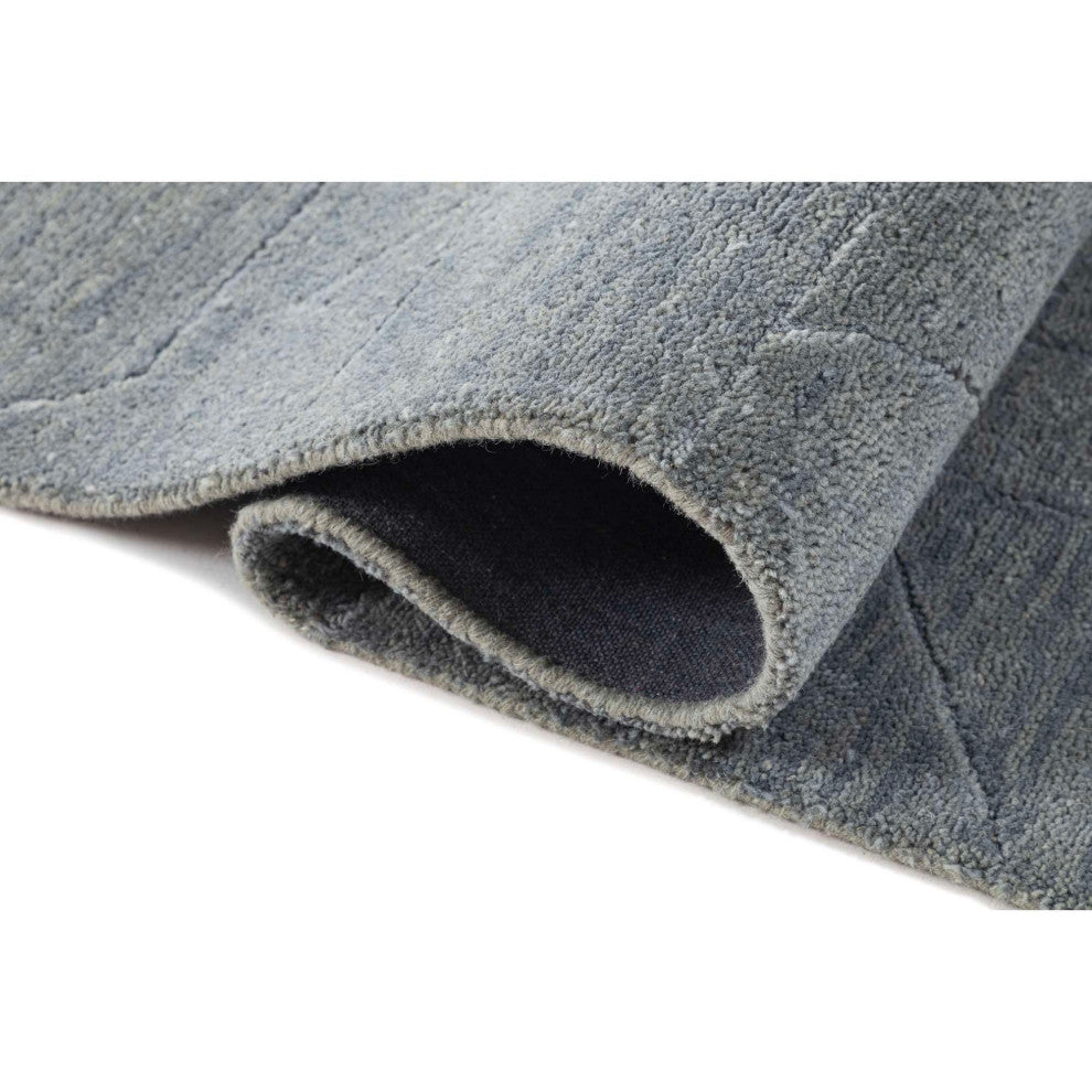 Quartz Relief Area Rug, Blue, 8'x10'