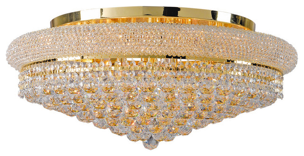 Artistry Lighting Primo Collection Flush Mount Chandelier 24", Gold