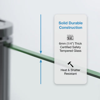 Breeze Corner Sliding Door Shower Kit, Clear Panels and Base, Chrome, 36"