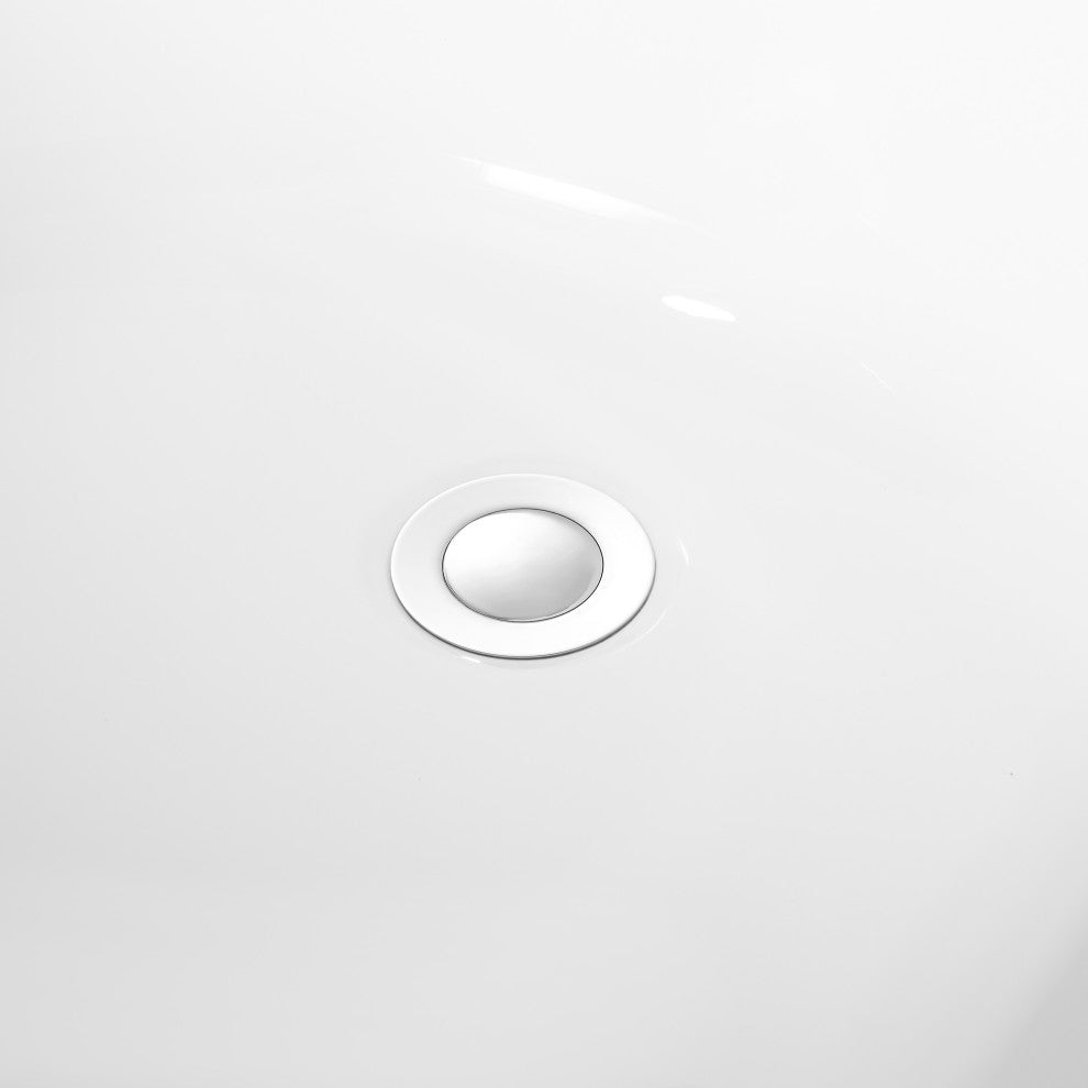 Ove Decors Rachel Freestanding 70" Bathtub Kit With Athena Faucet