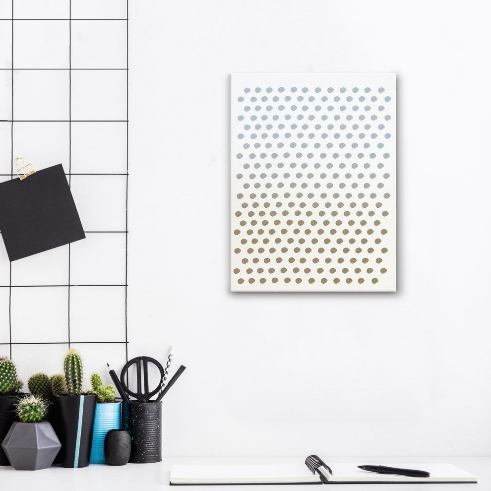 Abstract Neutral CLVI'' Canvas Wall Art by ChiChi Decor, 16"x12"