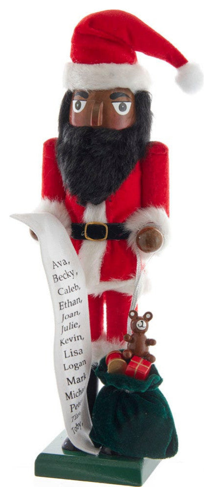 Kurt Adler 15" African American Santa Nutcracker