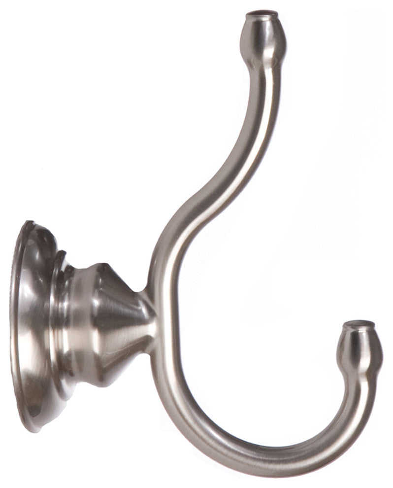 Arista Highlander Collection Robe Hook, Satin Nickel