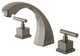 Kingston Brass Roman Tub Faucet, Brushed Nickel