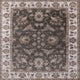 Ahgly Company Indoor Square Mid-Century Modern Area Rugs, 5' Square