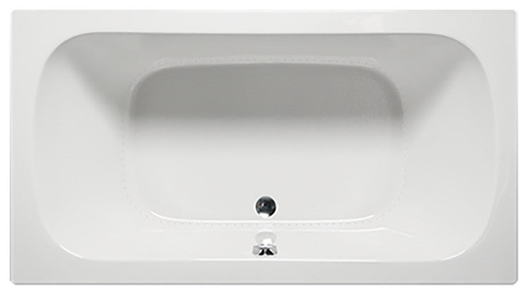 Malibu Natadola Rectangle Soaking Bathtub 66x36x22 Biscuit