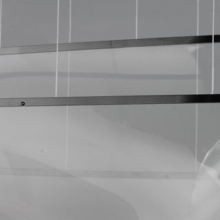 ET2 E24873-133 Rinkle 51\"W LED Multi Light Linear Abstract - Brushed Gunmetal