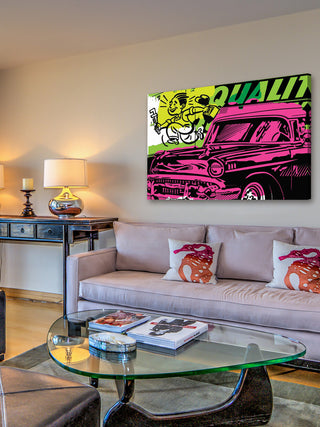 "Quality" Painting Print on Wrapped Canvas
