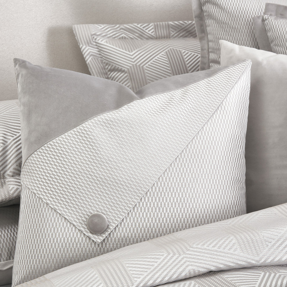 Nouveau 10-Piece King Duvet Set, Dove