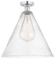 Innovations 616-1F-PC-GBC-164 Berkshire 1 Light Semi-Flush Mount Polished Chrome