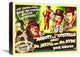 "Abbott & Costello - Meet Dr Jekyll And Mr. Hyde" Canvas Giclee, 16"x12"
