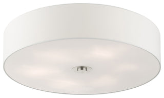 Brushed Nickel Timeless, Transitional, Versatile, Semi Flush